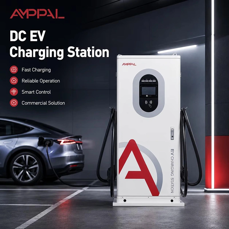 공공 주차장용 40kW 상업용 통합 DC EV 충전소
